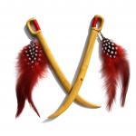 Native American Hair Sticks Fork Hairpin Hair..